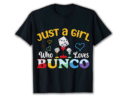 Bunco t shirt design, Best T-Shirt Design T-shirts 2023