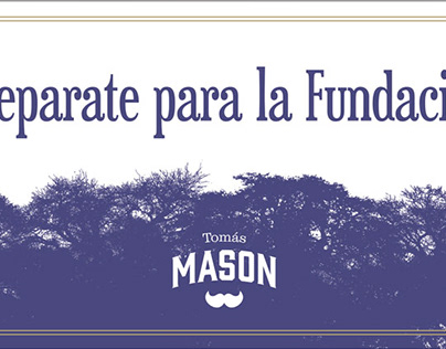 Campaña Presentación Gin Mason