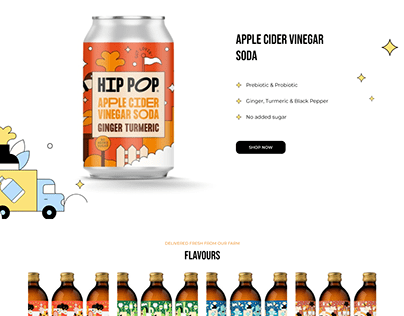 Design for HIP POP from Kickstarter