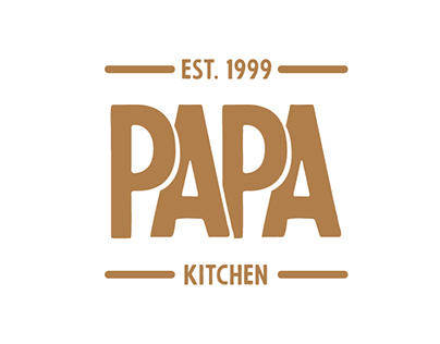 Papa Kitchen - Development of a logo