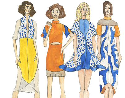 Matisse Inspired Day Dress Collection S/S 2016