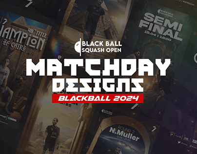 Project thumbnail - Matchday Designs - Blackball squash Tournament 2024