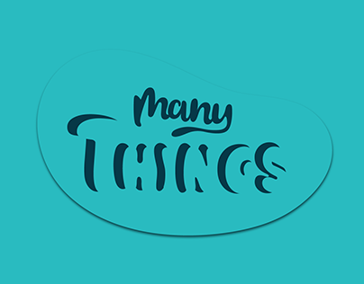 Logo for a souvenir shop «Many Things».