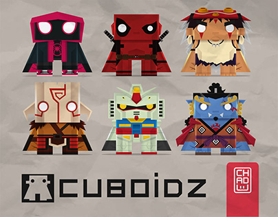Cuboidz Character Design