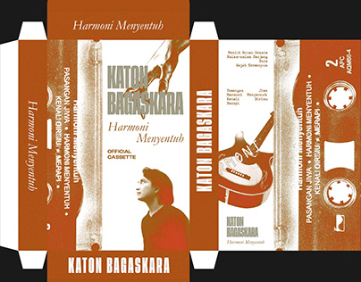 Cassette Packaging "Katon Bagaskara-Harmoni Menyentuh"
