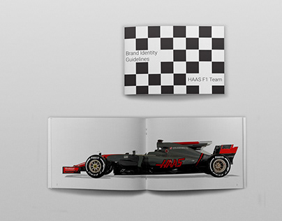 HAAS F1 Team Branding Book