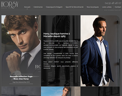 Web design | Mode Horsy boutique