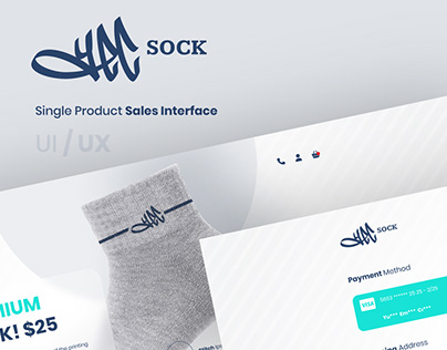 Single Product E-Commerce Web UI Design