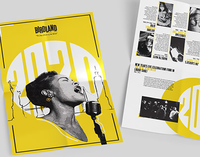 Jazz Festival Frenchfold brochure / poster