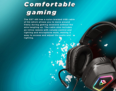 Gaming Headset carousel Instagram advertisement