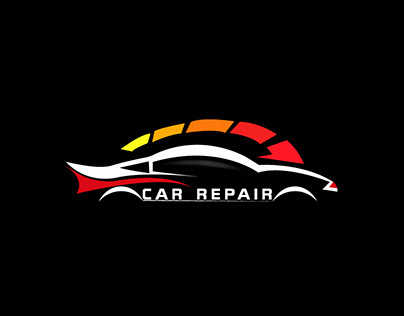 Car repair logo design