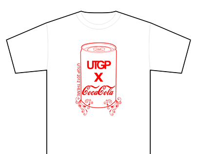 UTGP X COCACOLA for t shirt design