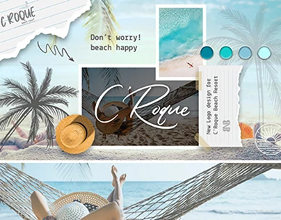 C'Roque Beach Resort (New Logo Design & Animation)