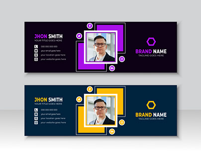 Corporate office Email signature Template
