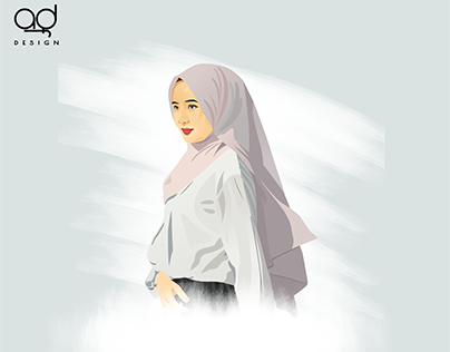 Hijab Vector 10
