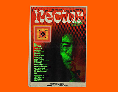 Nectar - Joji Album Poster Design