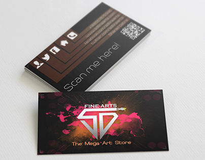 SD Fine Arts Business Card
