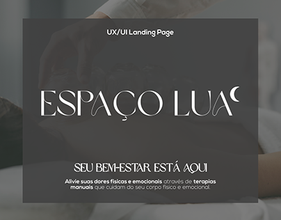 Landing Page Espaço Lua