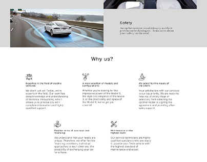Website for a car dealership