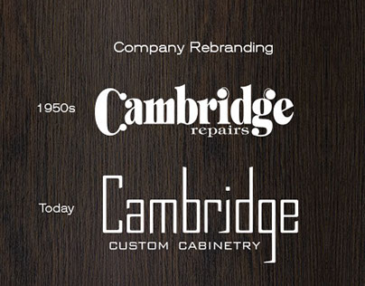 Cambridge Cabinetry - Rebranding