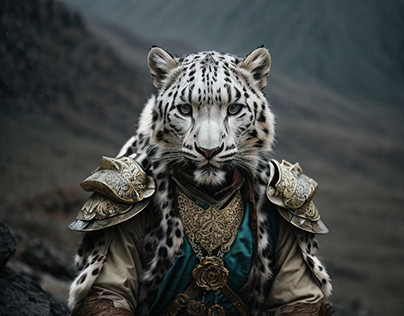 The Snow leopard (Animal Warriors)