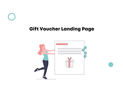 Gift Voucher Landing Page UI/UX Design