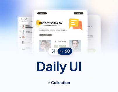 Daily UI Challenge #51-60