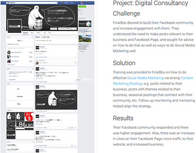 Digital Marketing Consultancy for FinalBox