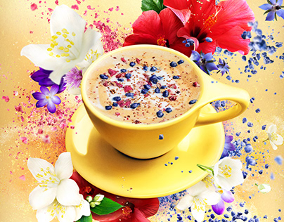 Popurri Blossom Latte poster
