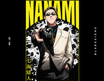 Kento Nanami T-shirt/Hoodie/Poster Design