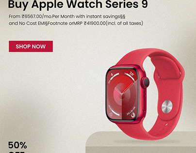 Social Media Post New Buy Apple Watch Series 9