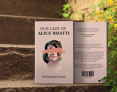Book Cover Design OUR LADY OF ALICE BHATTI