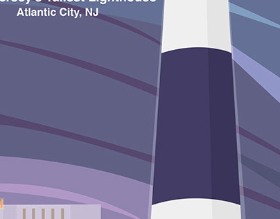 Travel Poster - Absecon Lighthouse