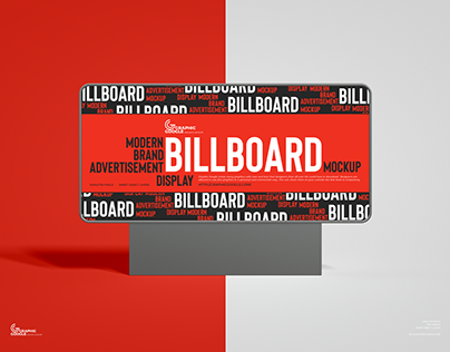 Free Modern Billboard Mockup