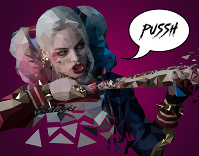 Harley Quinn Low Poly