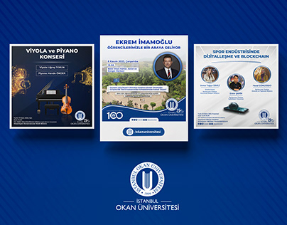 İstanbul Okan Üniversitesi | Social Media & Poster