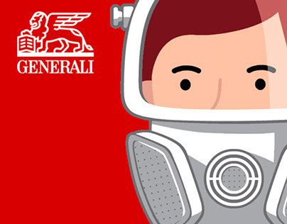 Gererali Bank animated gif email campaigns