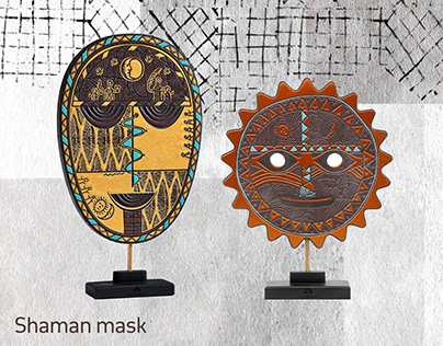shaman mask design