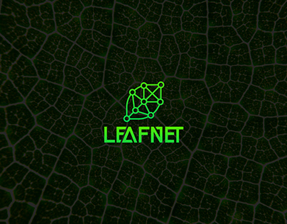 LEAFNET Logo Design Branding