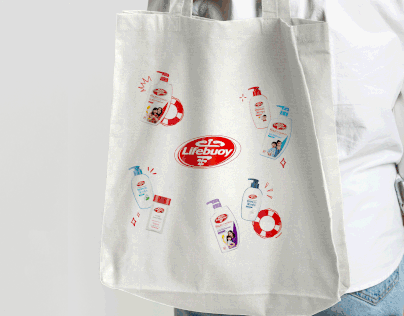 Lifebuoy MY Multivitamins+ PR Launch Tote Bag Design