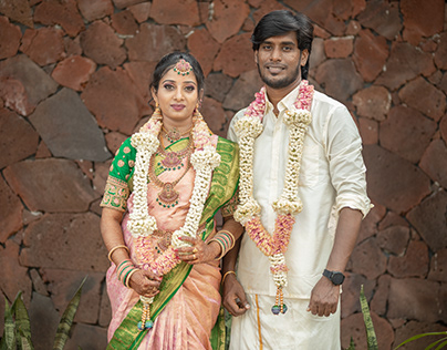 Project thumbnail - Santhosh weds madhu wedding couple shoot