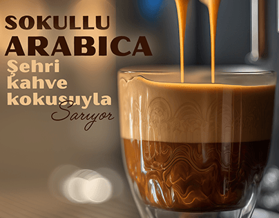 arabica coffee post design- social media