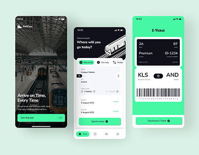 RailEase - e-Ticket App