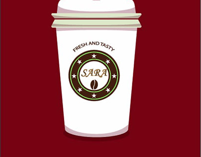 Paper coffee cup design