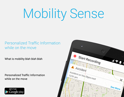 Mobility Sense website