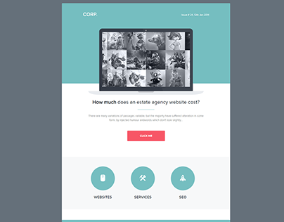 Corp Responsive Email Template