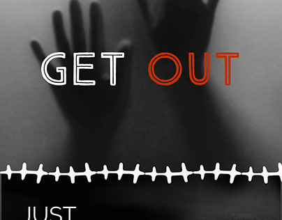 Get Out Movie Poster Mockup