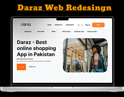 Daraz Web Redesign