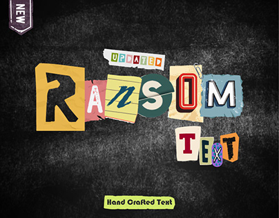 Ransom Note Letters Collection