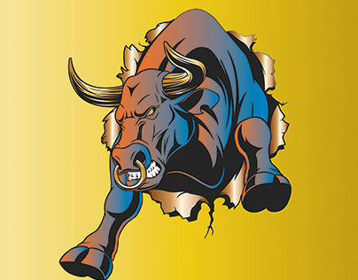 Bull Character Design (Illustrations)